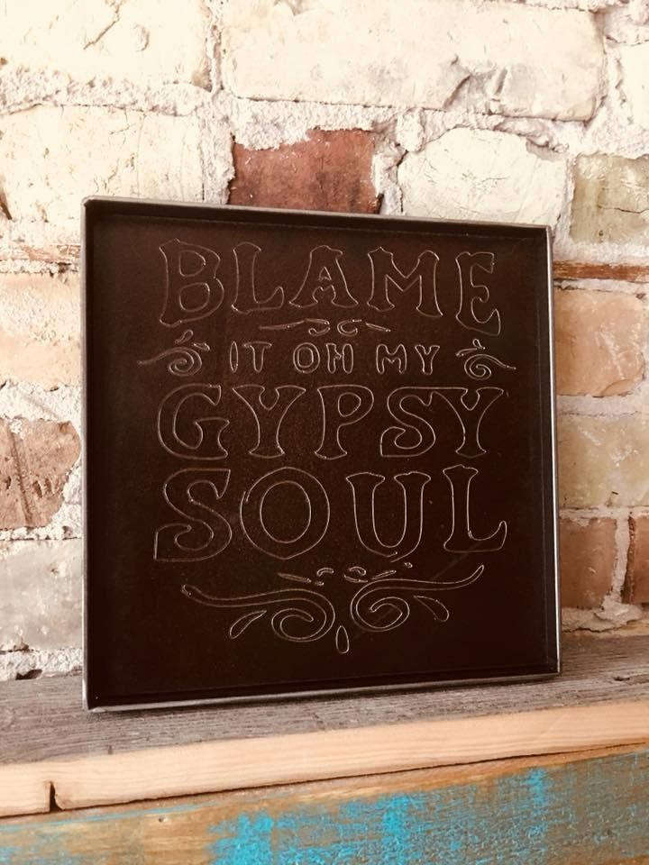Gypsy Soul custom metal wall art sculpture, architectural focal point
